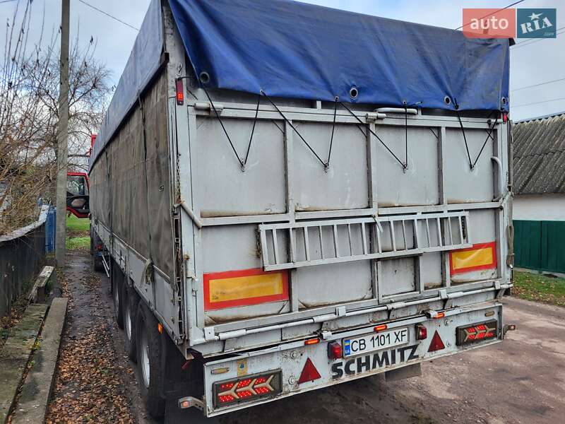 Зерновоз - полуприцеп Schmitz S-01 1998 в Варве