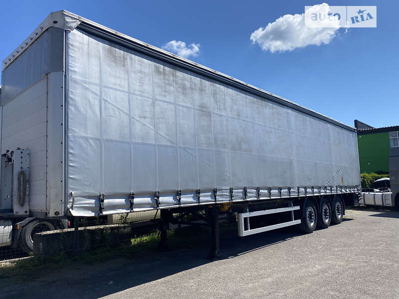 Тентованный борт (штора) - полуприцеп Schmitz S-01 2006 в 