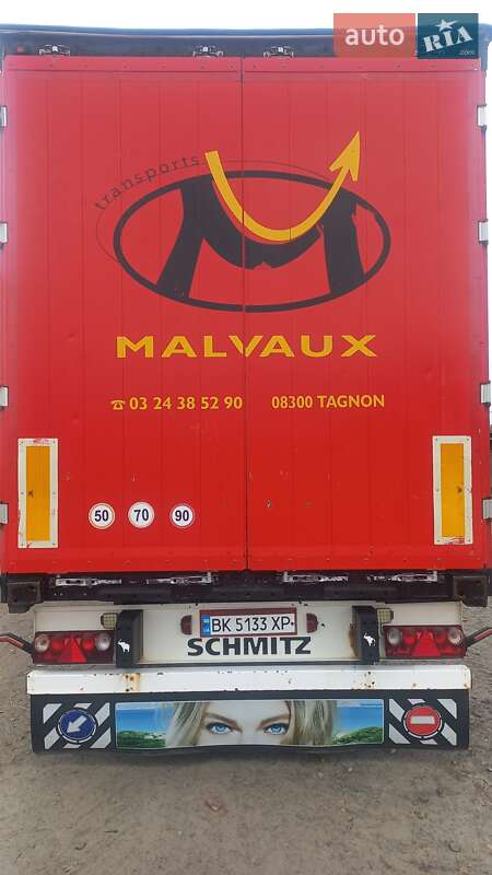 Тентованный борт (штора) - полуприцеп Schmitz S-01 2008 в Рокитном фото 2 Тентованный борт (штора) - полуприцеп Schmitz S-01 2008 в Рокитном