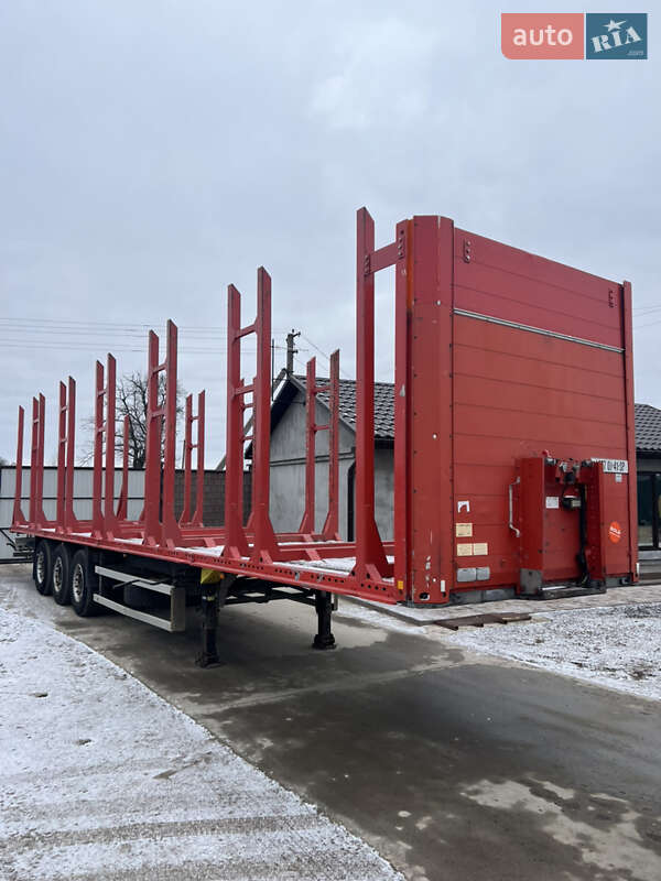 Лесовоз / Сортиментовоз - полуприцеп Schmitz S-01 2007 в 