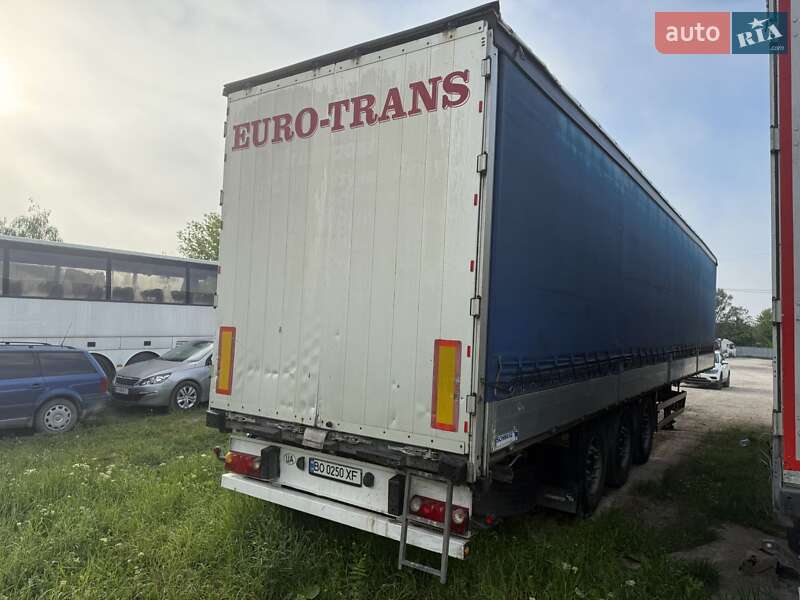 Тентований борт (штора) - напівпричіп Schmitz S-01 2007 в Тернополі