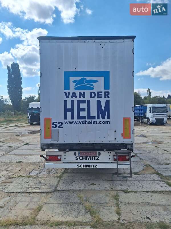 Тентований борт (штора) - напівпричіп Schmitz S-01 2008 в Одесі