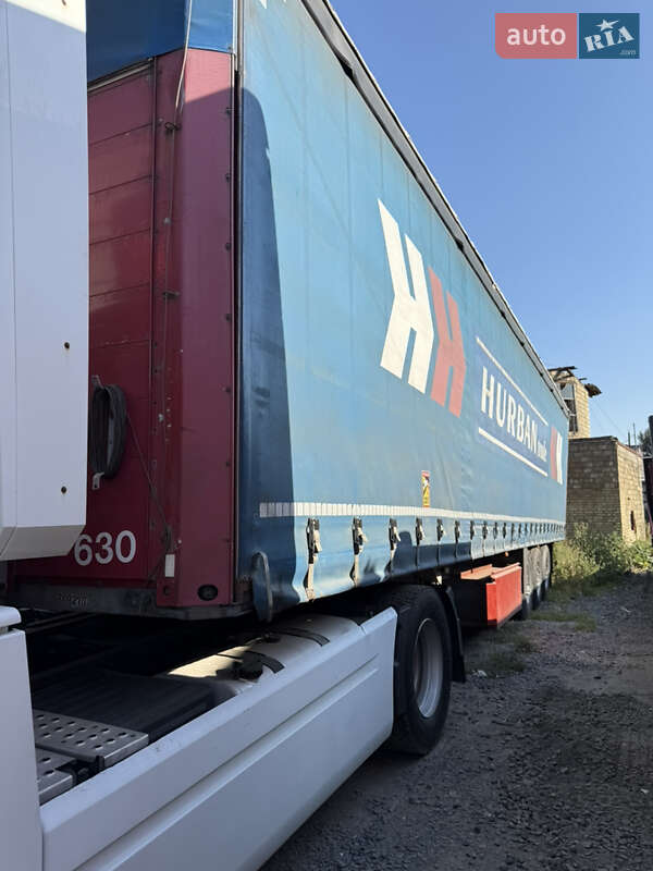 Тентованный борт (штора) - полуприцеп Schmitz S-01 2008 в Киеве