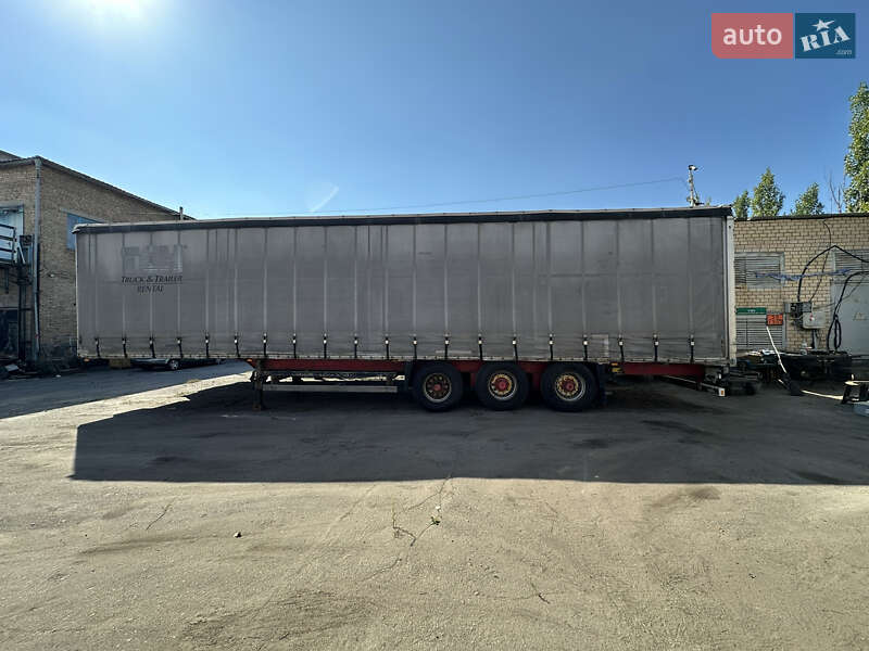 Тентований борт (штора) - напівпричіп Schmitz S-01 1999 в Києві