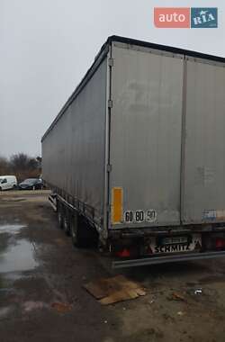 Тентований борт (штора) - напівпричіп Schmitz S-01 2003 в Лубнах