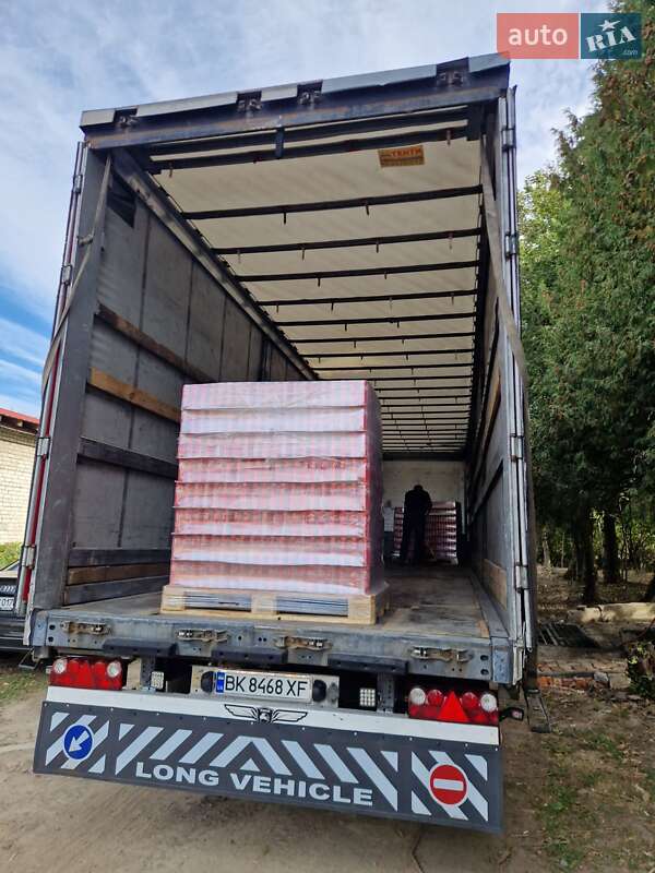 Тентованный борт (штора) - полуприцеп Schmitz S-01 2005 в Остроге фото 9 Тентованный борт (штора) - полуприцеп Schmitz S-01 2005 в Остроге