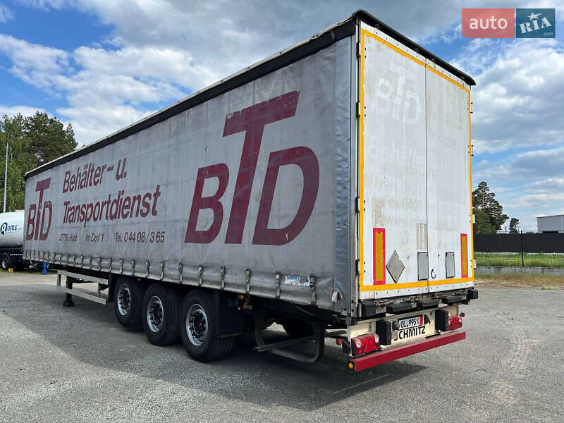 Тентований борт (штора) - напівпричіп Schmitz S-01 2008 в Вишгороді фото 7 Тентований борт (штора) - напівпричіп Schmitz S-01 2008 в Вишгороді