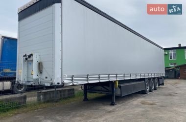 Тентованный борт (штора) - полуприцеп Schmitz S-01 2016 в Виннице