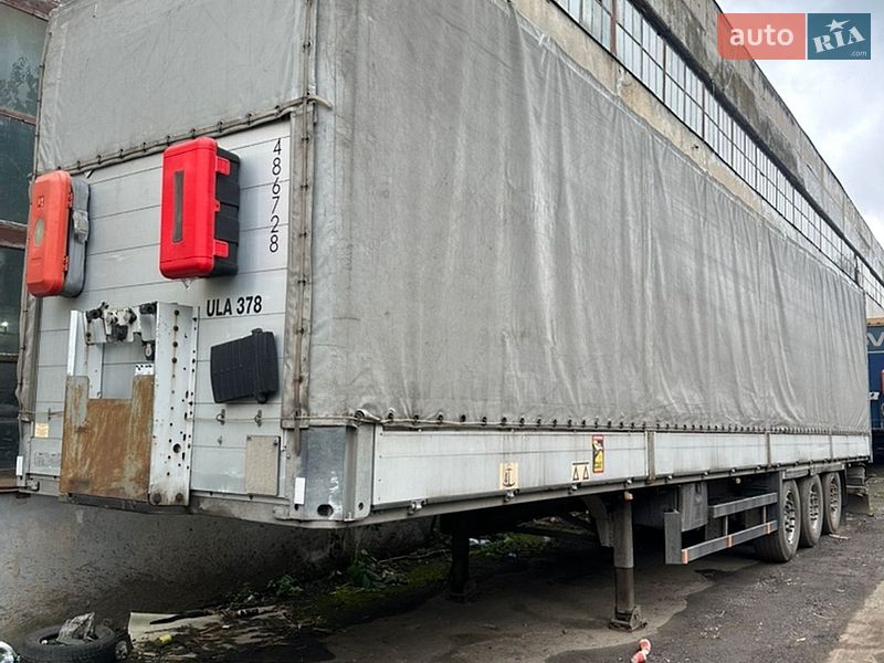 Тентованный борт (штора) - полуприцеп Schmitz S-01 2008 в Луцке