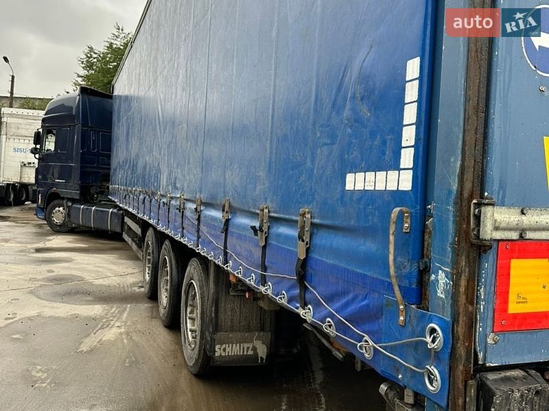 Тентованный борт (штора) - полуприцеп Schmitz S-01 2004 в Львове