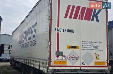 Тентованный борт (штора) - полуприцеп Schmitz SCB-S3T 2012 в Черновцах