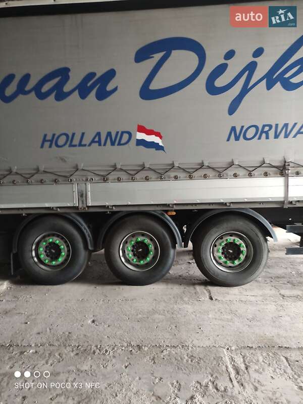 Тентований борт (штора) - напівпричіп Schmitz SCB 2013 в Козятині