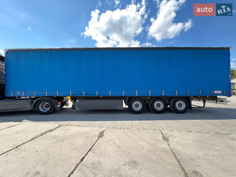Тентований борт (штора) - напівпричіп Schmitz SCB 2013 в Чернівцях