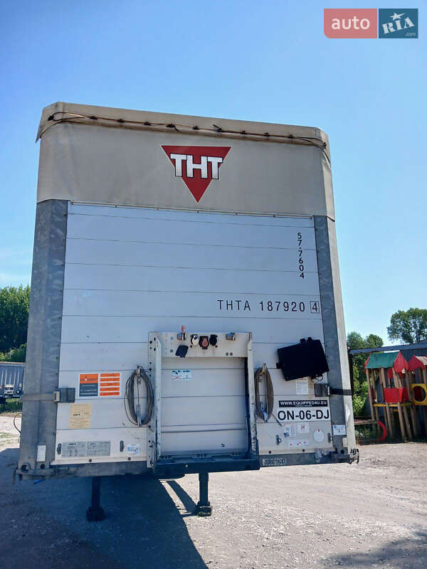 Тентованный борт (штора) - полуприцеп Schmitz SCB 2013 в Днепре