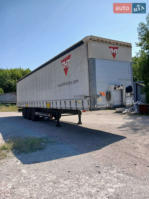 Тентованный борт (штора) - полуприцеп Schmitz SCB 2013 в Днепре