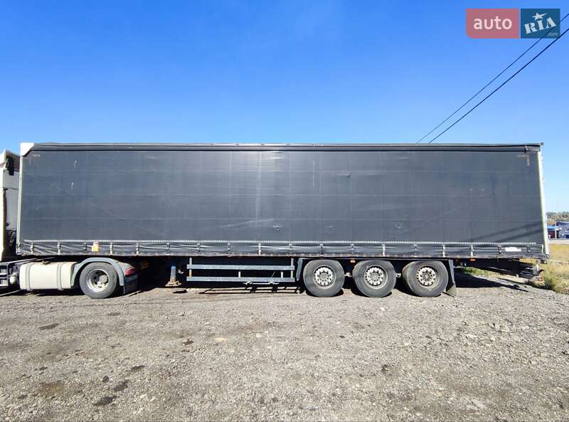Тентований борт (штора) - напівпричіп Schmitz SCB 2012 в Кривому Розі