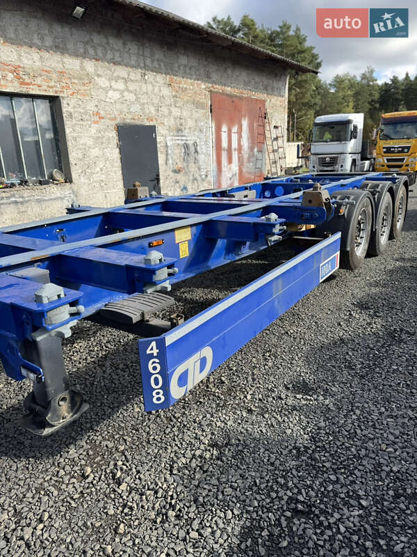 Контейнеровоз напівпричіп Schmitz SCF 24G 2007 в Ковелі фото 3 Контейнеровоз напівпричіп Schmitz SCF 24G 2007 в Ковелі