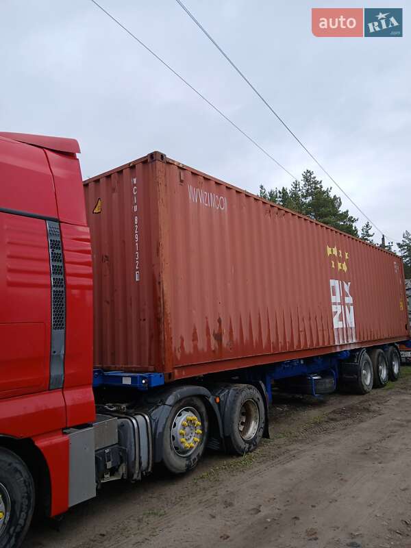 Контейнеровоз напівпричіп Schmitz SCF 24G 2005 в Зміїві