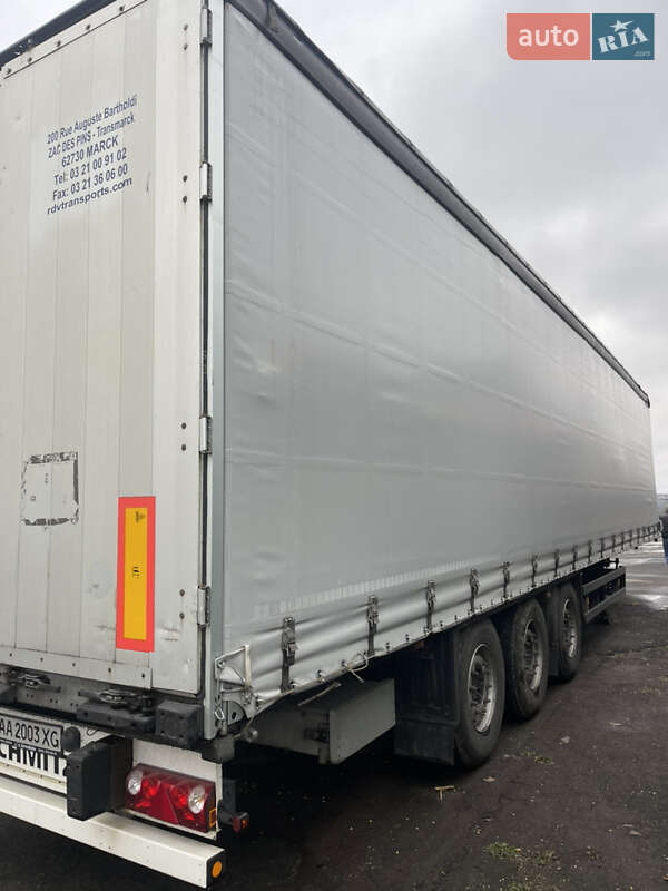 Тентований борт (штора) - напівпричіп Schmitz SCS 24 2010 в Києві фото 2 Тентований борт (штора) - напівпричіп Schmitz SCS 24 2010 в Києві