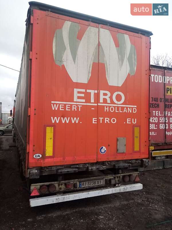 Тентований борт (штора) - прицеп Schmitz SCS 24 2008 в Білій Церкві фото 3 Тентований борт (штора) - прицеп Schmitz SCS 24 2008 в Білій Церкві