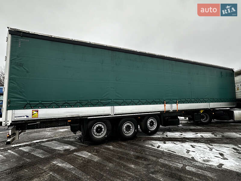 Тентованный борт (штора) - полуприцеп Schmitz SCS 24 2012 в Сумах
