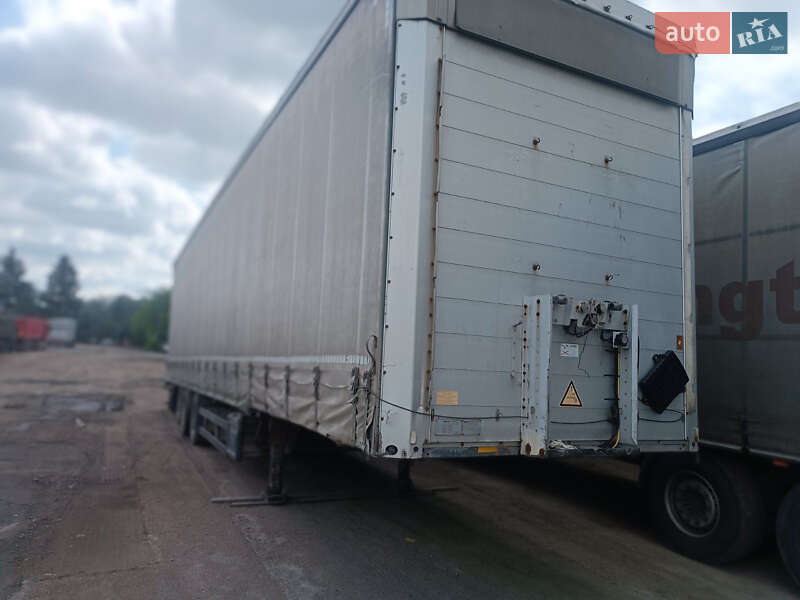 Тентованный борт (штора) - полуприцеп Schmitz SCS 24 2007 в 