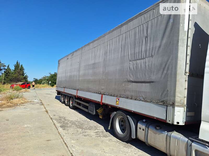 Тентований борт (штора) - напівпричіп Schmitz SCS 24 2002 в Полтаві
