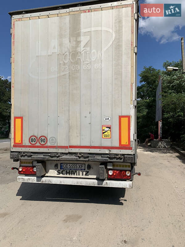 Тентований борт (штора) - напівпричіп Schmitz SCS 24 2008 в Сокирянах фото 3 Тентований борт (штора) - напівпричіп Schmitz SCS 24 2008 в Сокирянах
