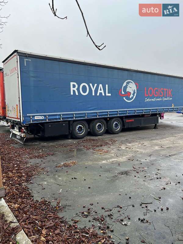 Бортовой полуприцеп Schmitz SCS 24 2013 в Березному
