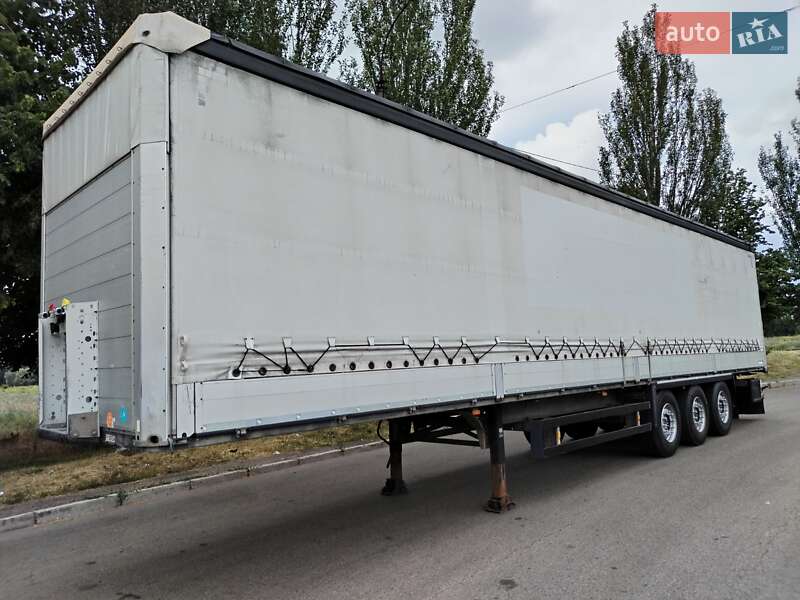 Тентованный борт (штора) - полуприцеп Schmitz SCS 24 2014 в 