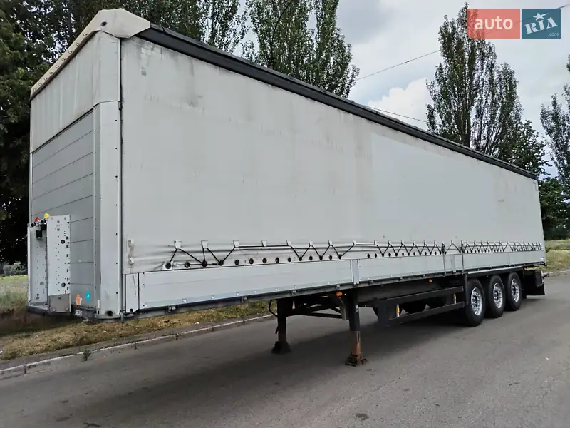 Тентованный борт (штора) - полуприцеп Schmitz SCS 24 2014 в 