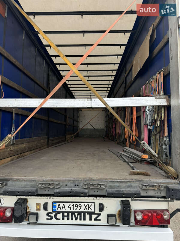 Тентований борт (штора) - напівпричіп Schmitz SCS 24 2007 в Києві