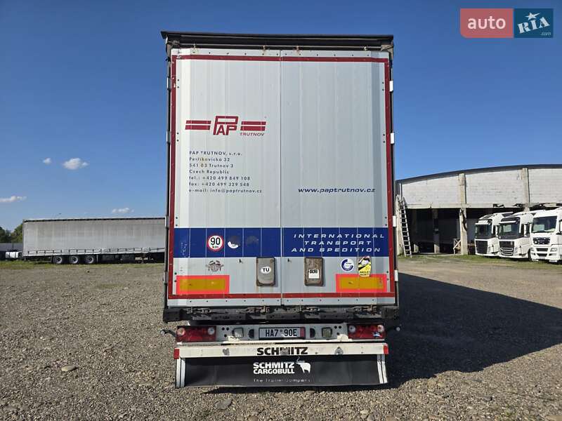Тентований борт (штора) - напівпричіп Schmitz SCS 24 2013 в Тячеві