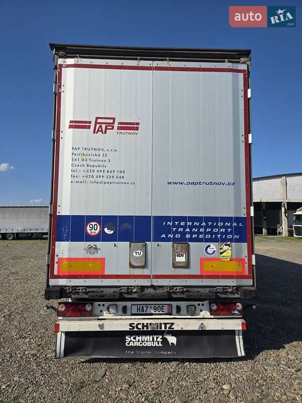 Тентований борт (штора) - напівпричіп Schmitz SCS 24 2013 в Тячеві