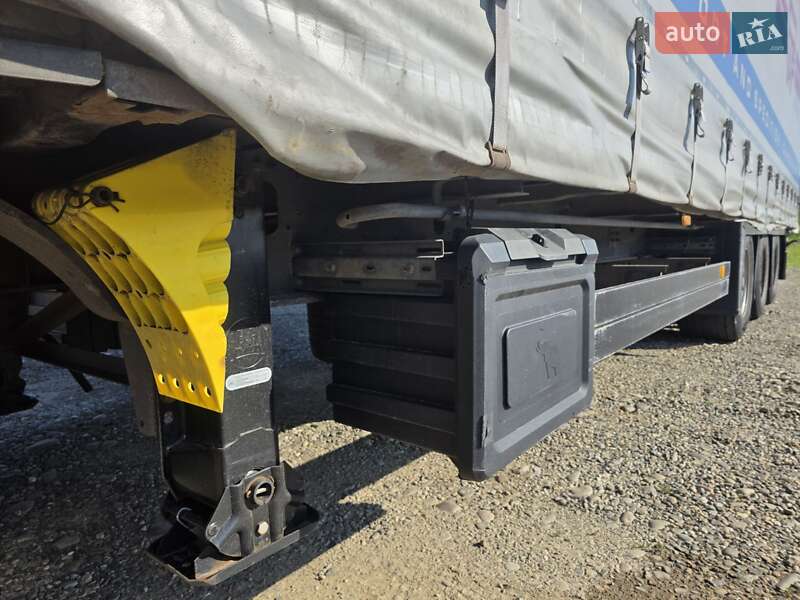 Тентований борт (штора) - напівпричіп Schmitz SCS 24 2013 в Тячеві
