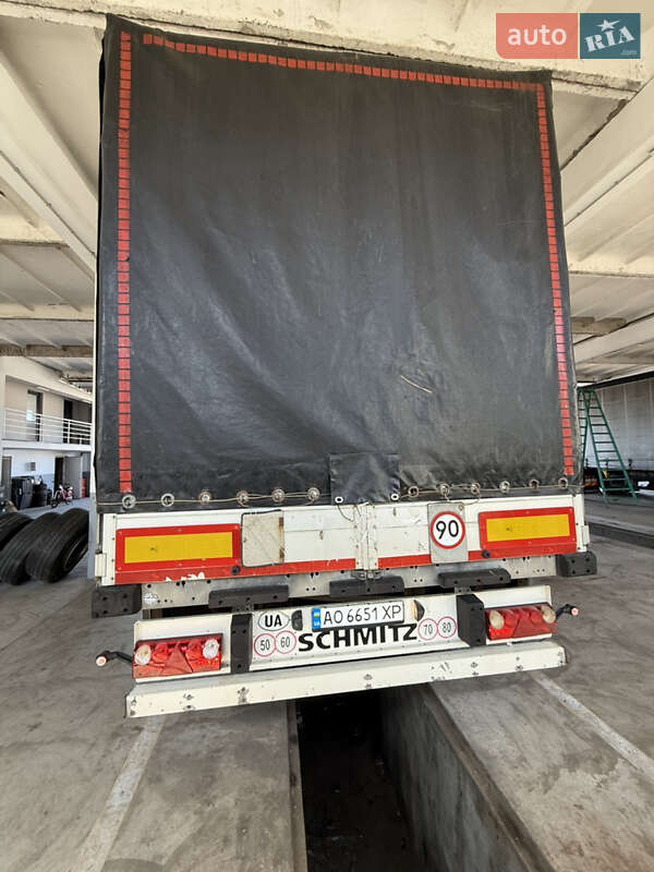 Тентованный борт (штора) - прицеп Schmitz SCS 24 2013 в Иршаве фото 7 Тентованный борт (штора) - прицеп Schmitz SCS 24 2013 в Иршаве