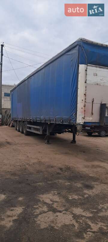 Тентованный борт (штора) - полуприцеп Schmitz SCS 24 2001 в Харькове