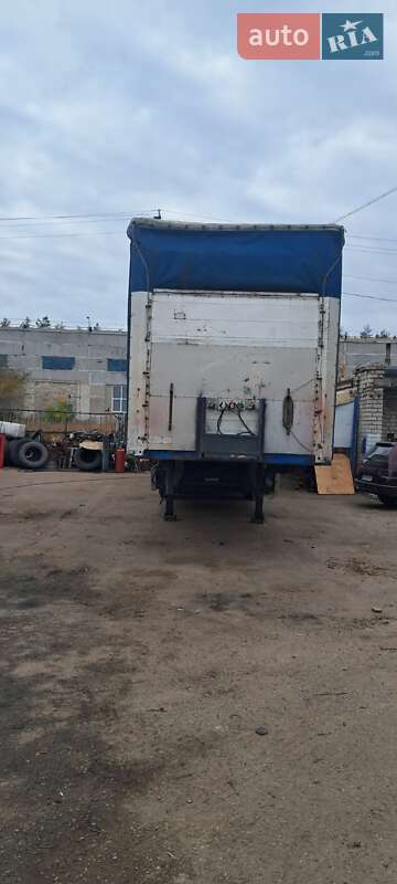 Тентованный борт (штора) - полуприцеп Schmitz SCS 24 2001 в Харькове