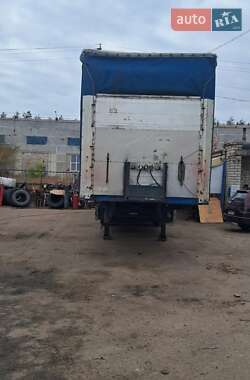 Тентований борт (штора) - напівпричіп Schmitz SCS 24 2001 в 