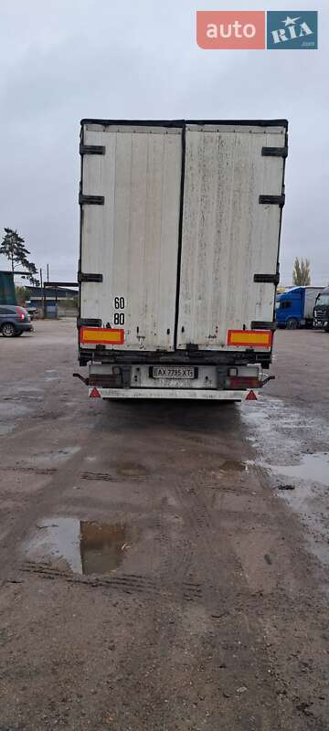 Тентованный борт (штора) - полуприцеп Schmitz SCS 24 2001 в Харькове
