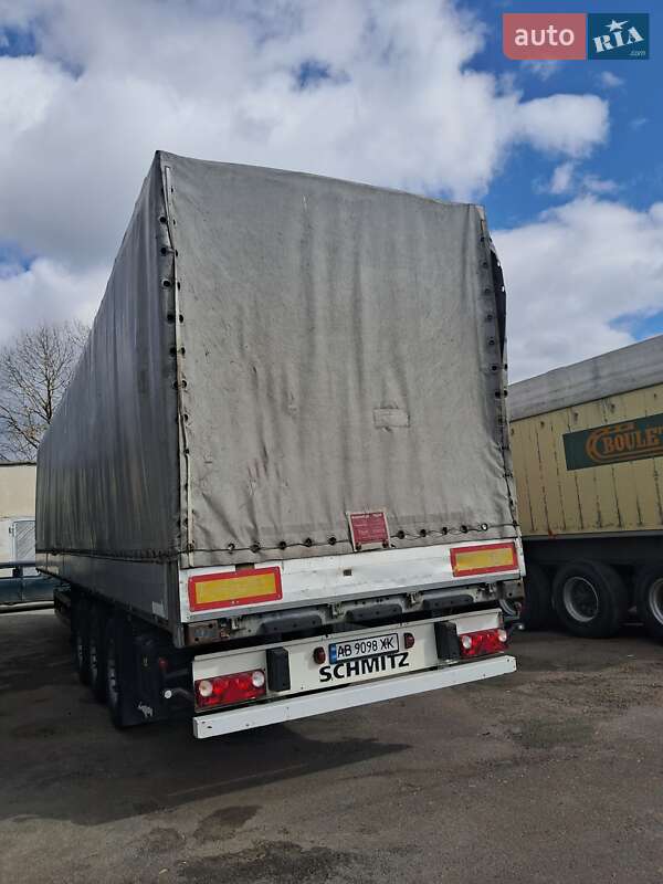 Тентованный борт (штора) - полуприцеп Schmitz SCS 24 2008 в Виннице