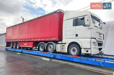 Тентованный борт (штора) - полуприцеп Schmitz SCS 24L-1362EB 2010 в 