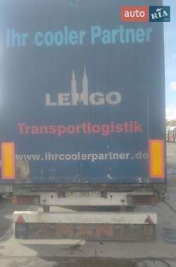 Тентованный борт (штора) - полуприцеп Schmitz SCS 27 2001 в Полтаве