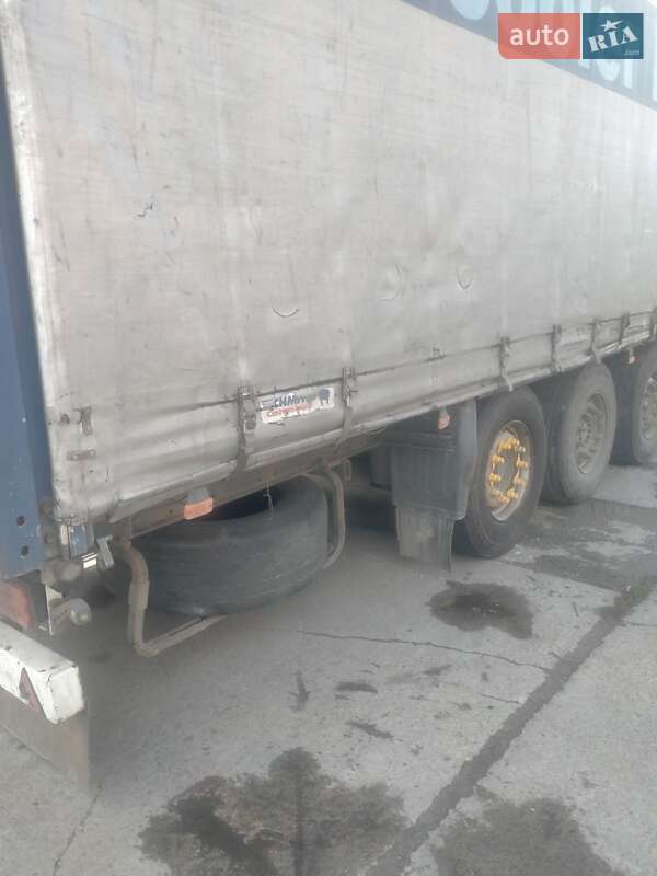 Тентованный борт (штора) - полуприцеп Schmitz SCS 27 2001 в Полтаве