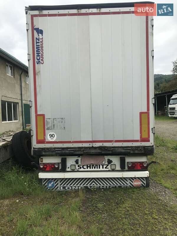 Тентованный борт (штора) - полуприцеп Schmitz SCS L24 2007 в 