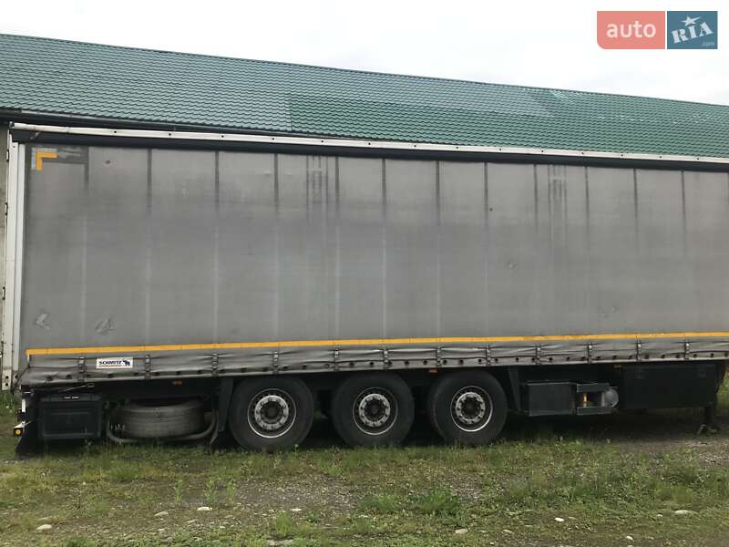 Тентований борт (штора) - напівпричіп Schmitz SCS L24 2007 в Тячеві