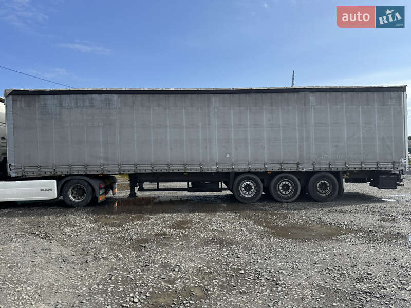 Тентований борт (штора) - напівпричіп Schmitz SCS L24 2007 в Ковелі фото 2 Тентований борт (штора) - напівпричіп Schmitz SCS L24 2007 в Ковелі