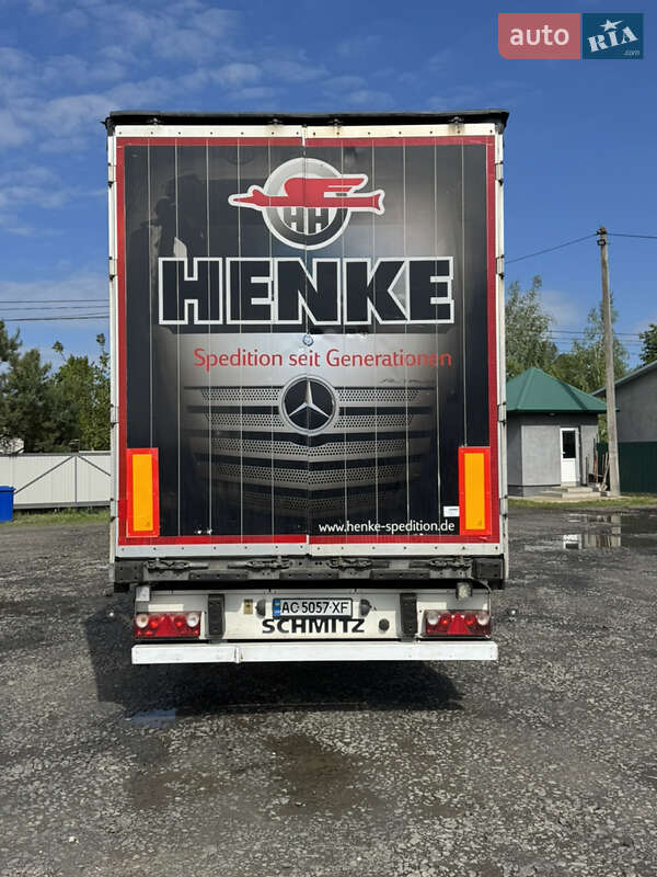 Тентований борт (штора) - напівпричіп Schmitz SCS L24 2007 в Ковелі фото 9 Тентований борт (штора) - напівпричіп Schmitz SCS L24 2007 в Ковелі