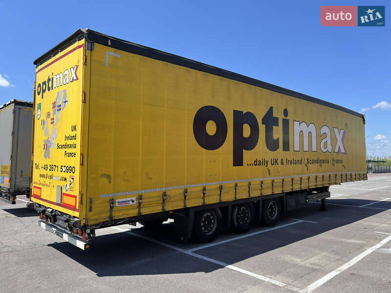 Тентований борт (штора) - напівпричіп Schmitz SCS L24 2017 в Львові