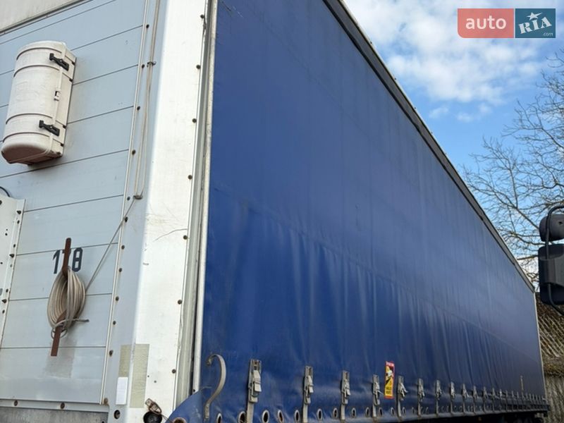 Тентованный борт (штора) - полуприцеп Schmitz SCS L24 2009 в Дубно